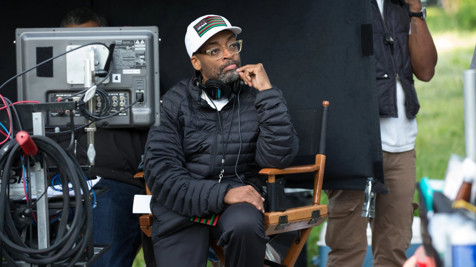 Spike Lee sul set