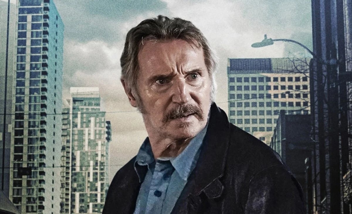 Liam Neeson sulla locandina di Absolution - Storia criminale