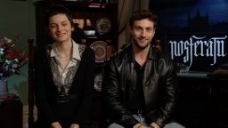 Nosferatu: intervista ad Aaron-Taylor Johnson ed Emma Corrin