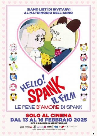 Locandina di Hello! Spank. Il film. Le pene d'amore di Spank