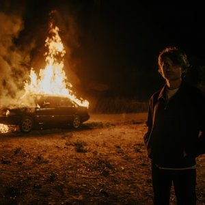 Io sono la fine del mondo: Angelo Duro in un'immagine del film