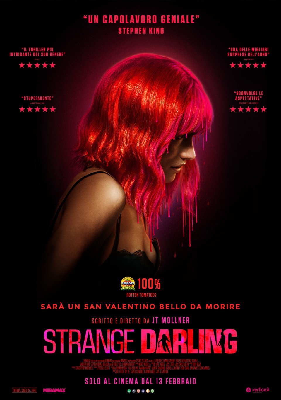 Strange Darling Poster Italiano