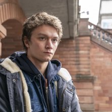 Il protagonista in una scena di The Bank Hacker