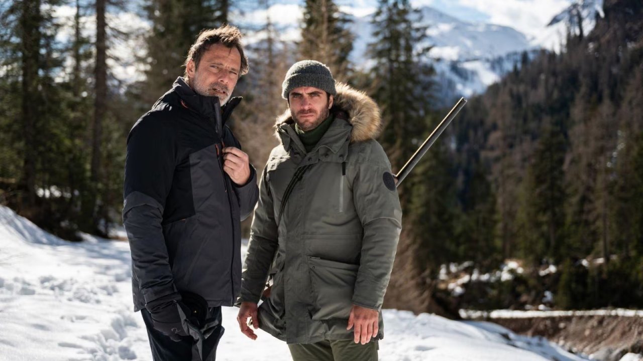 Alessandro Preziosi e Marco Rossetti sul set di Blackout 2