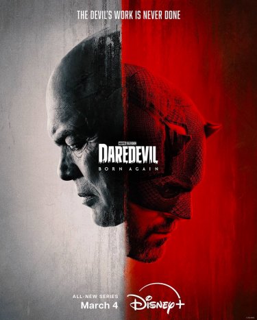 Daredevil Born Again Poster