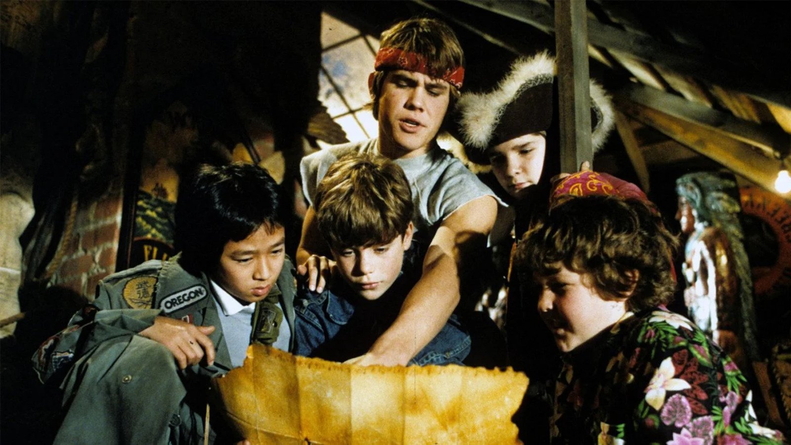 Immagine da una scena de I Goonies.