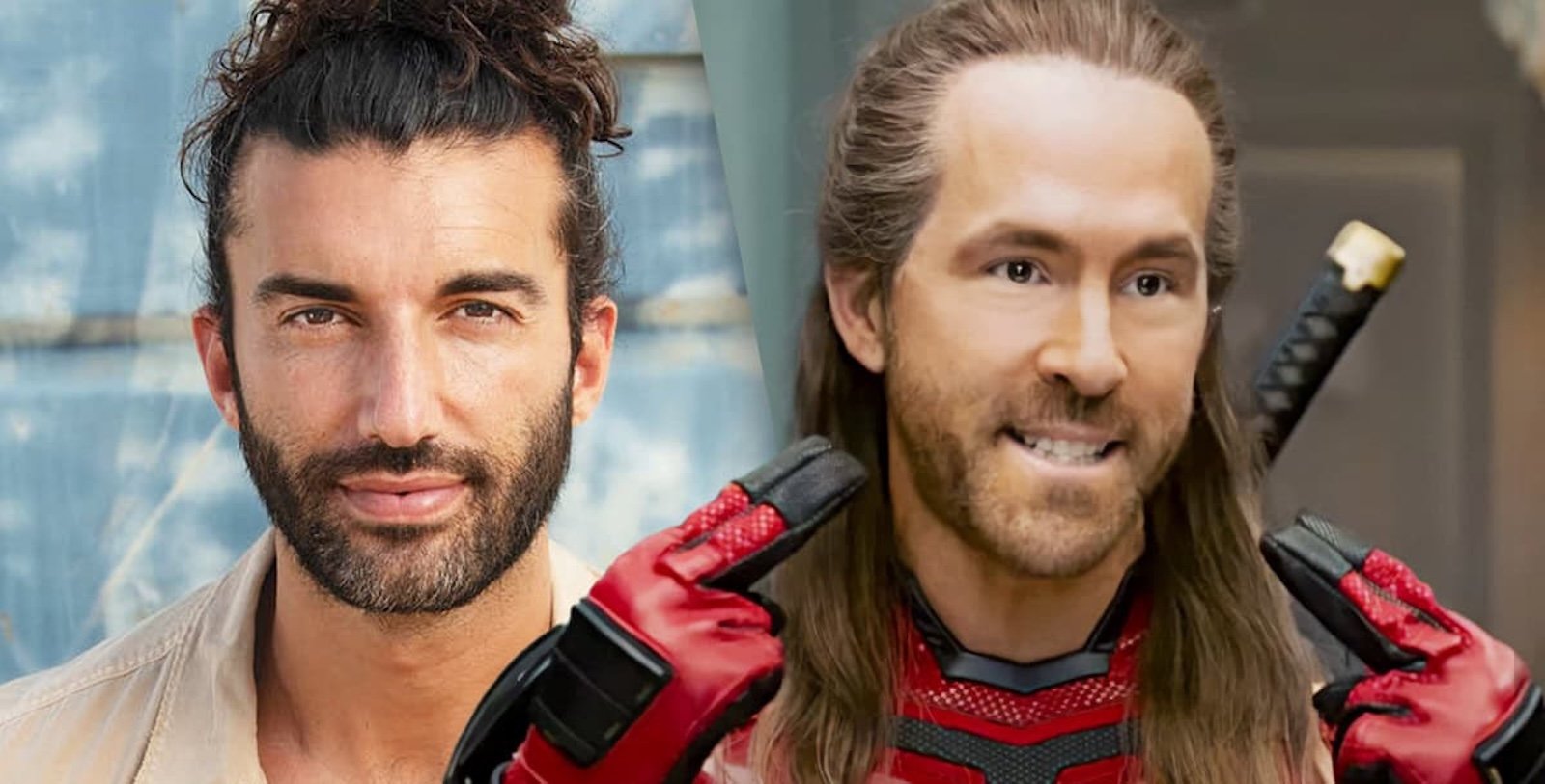 Justin Baldoni e Nicepool in Deadpool & Wolverine