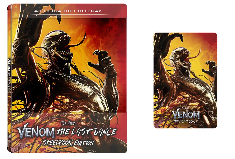 Venom The Last Dance Steelbook Card