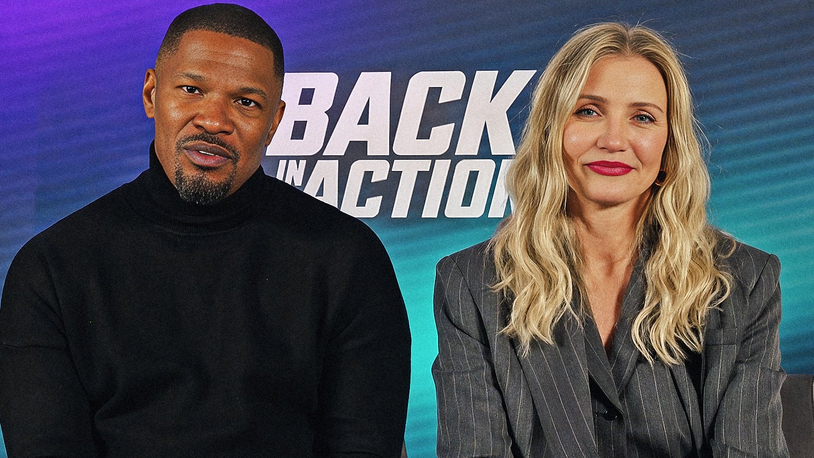 Cameron Diaz e Jamie Foxx, protagonisti di Back in Action