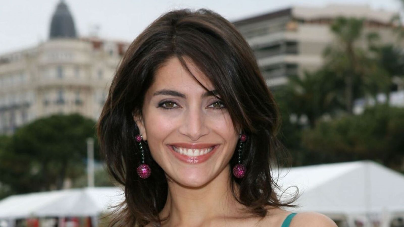 L'attrice Caterina Murino e tra gli ospito di In altre parole