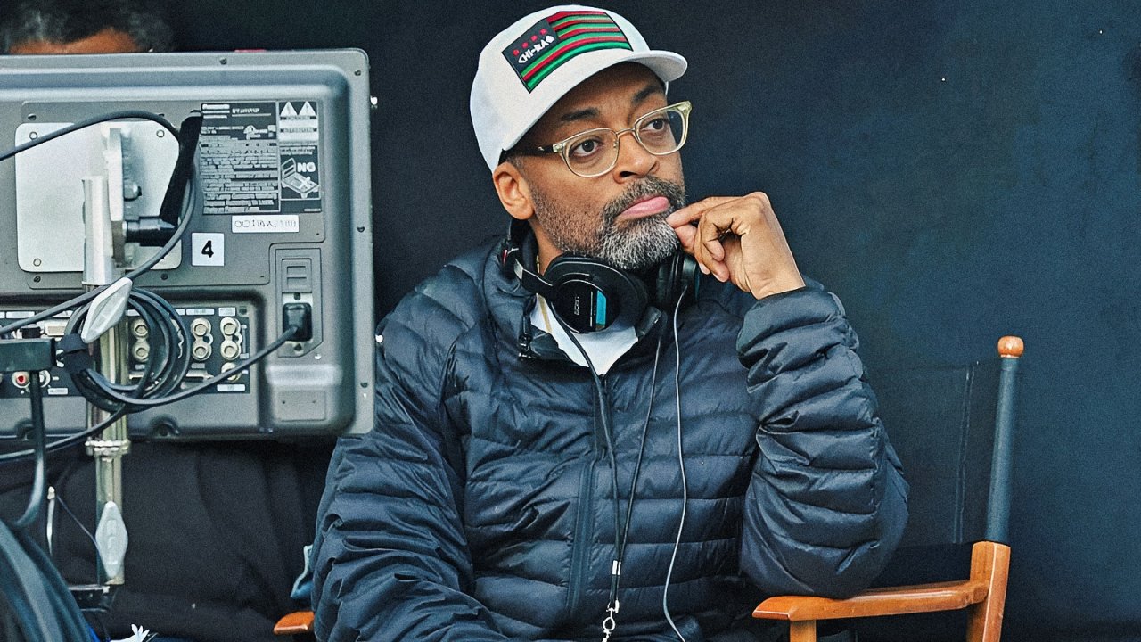 Spike Lee sul set