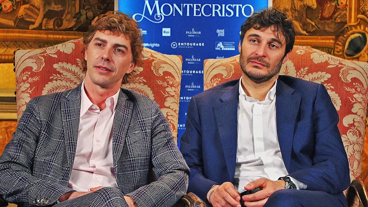 Michele Riondino e Lino Guanciale per il Conte di Montecristo.