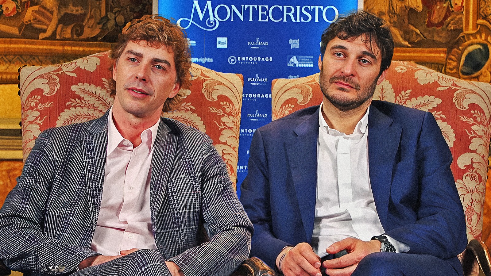 Michele Riondino e Lino Guanciale per il Conte di Montecristo.