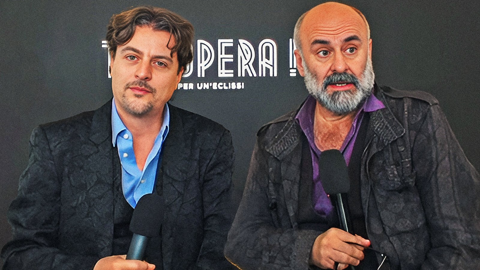 Davide Livermore e Paolo Gep Cucco insieme a Vincent Cassel