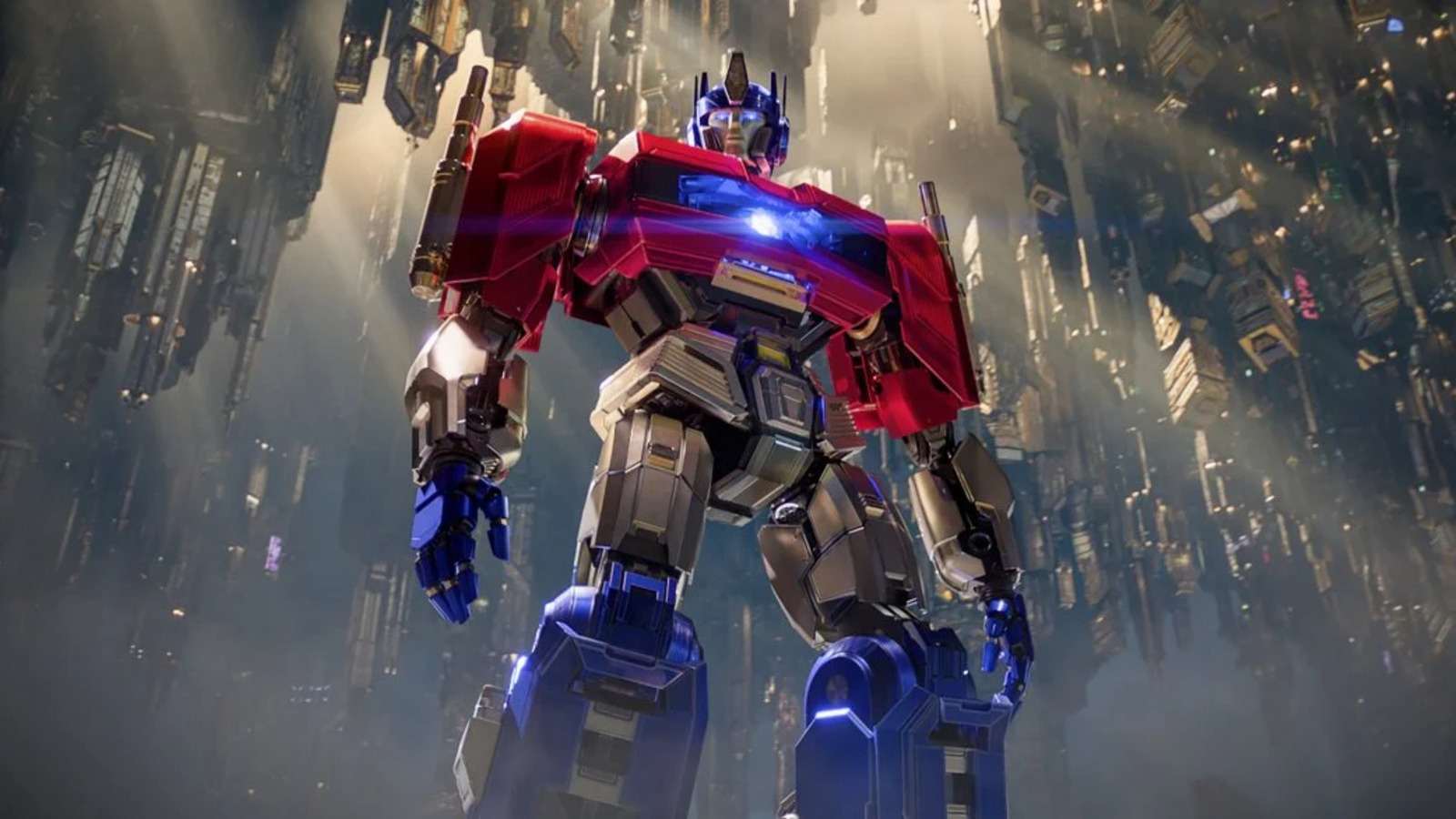 Immagine da una scena di Transformers One.