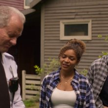 Bagman: Sam Claflin e Antonia Thomas in una scena