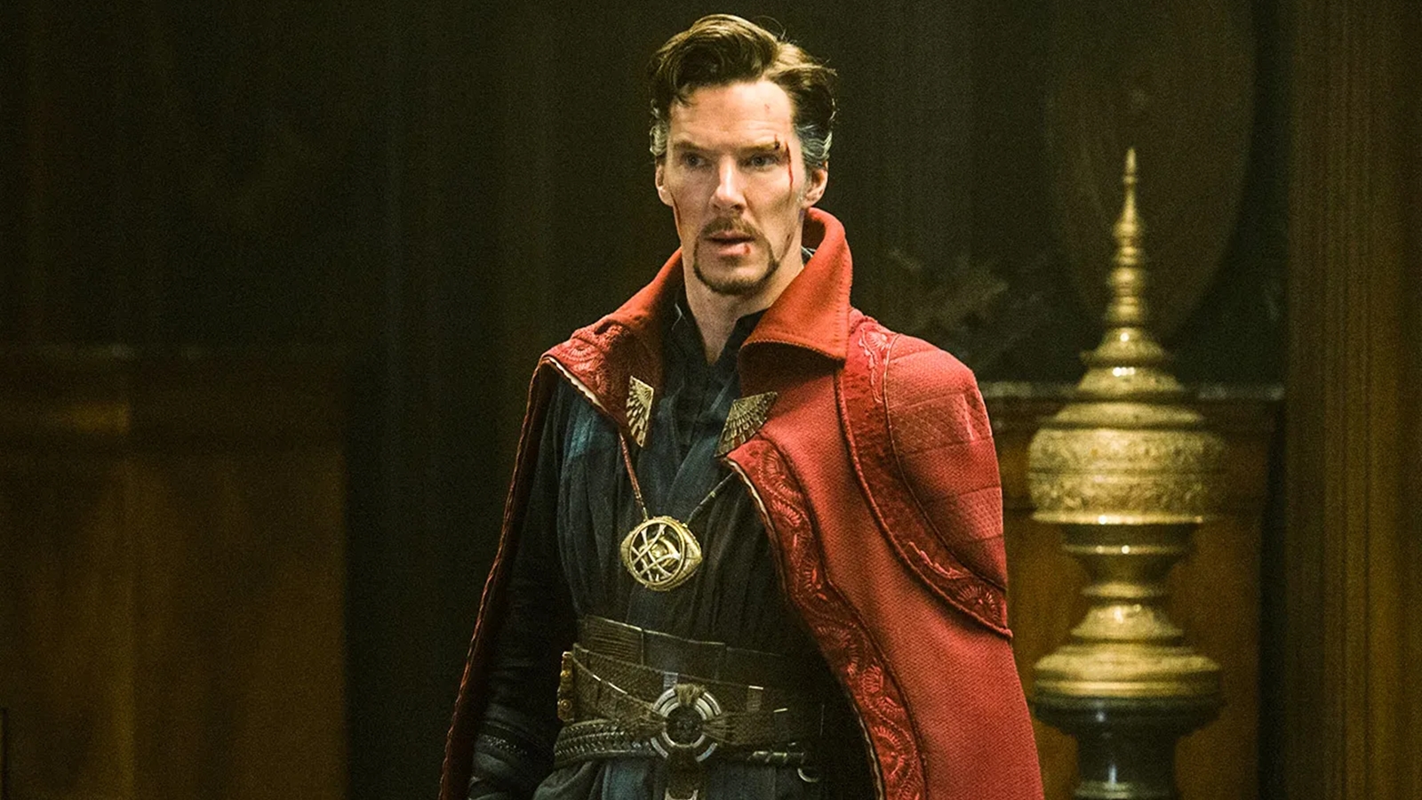 Cumberbatch nel ruolo di Doctor Strange