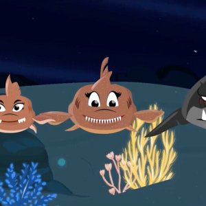 Ricardito lo squalo?: una scena del film