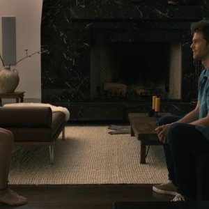 Companion: Sophie Thatcher, Jack Quaid in una scena