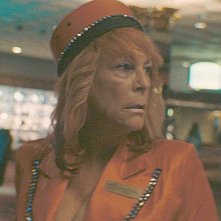 The Last Showgirl: Jamie-Lee Curtis durante una scena