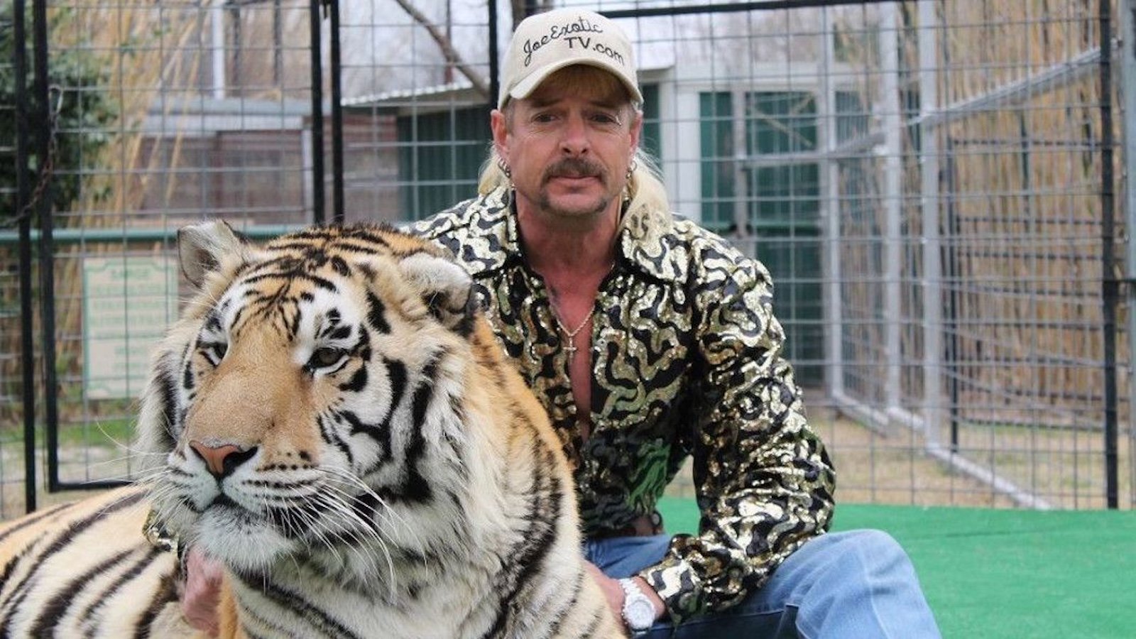 Joe Exotic e la sua tigre