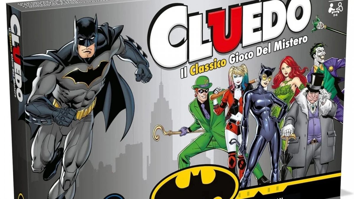 Batman: il Cluedo ambientato nel mondo del Cavaliere Oscuro in sconto su Amazon