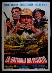 Locandina di La battaglia del deserto