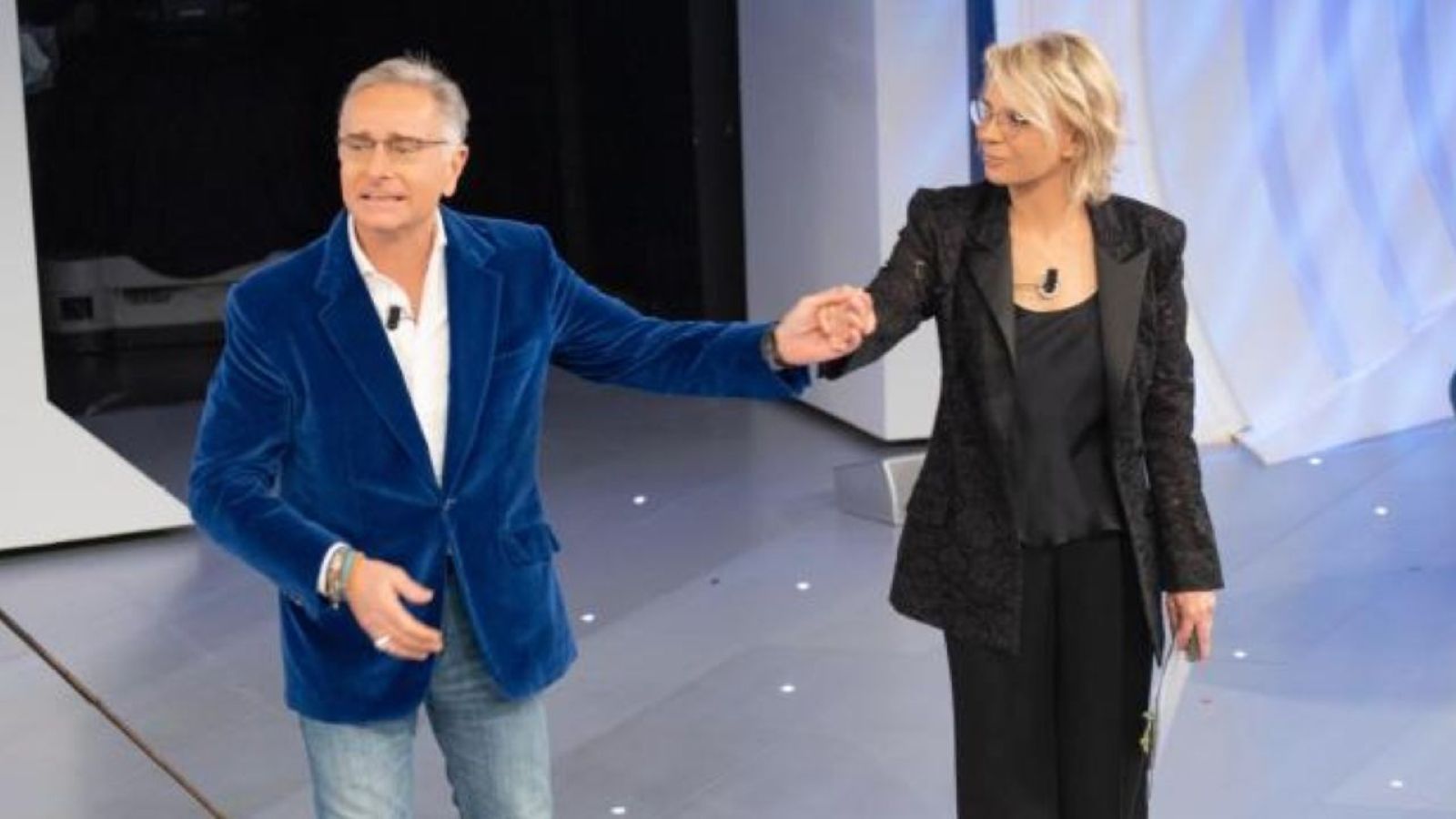 Paolo Bonolis e Maria De Filippi a C'è Posta per te