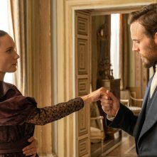 Il conte di Montecristo. Sam Claflin e Ana Girardot in una scena della serie.