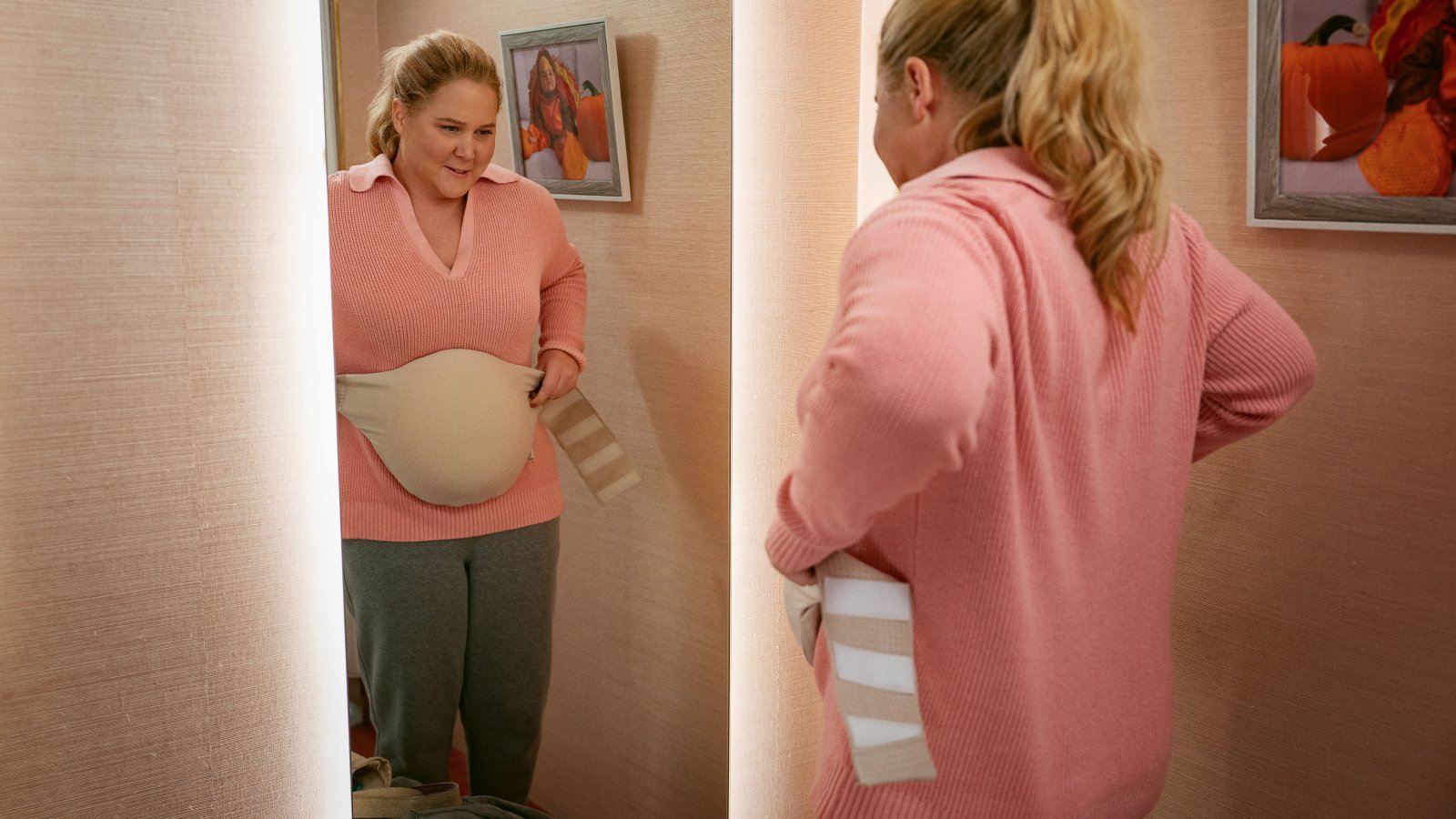 Amy Schumer in una scena di Kinda Pregnant