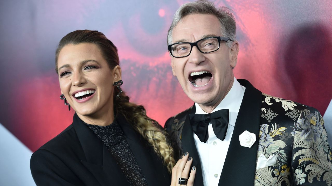 Blake Lively e Paul Feig al photocall di una première