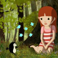 Nina e il segreto del riccio: un'immagine del film