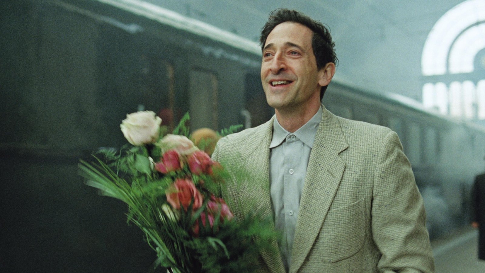 Adrien Brody in The Brutalist