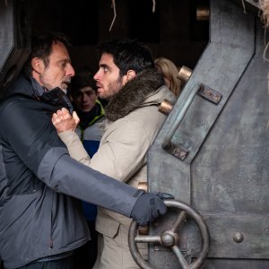 Black Out. Alessandro Preziosi e Marco Rossetti in una scena del finale della seconda stagione.