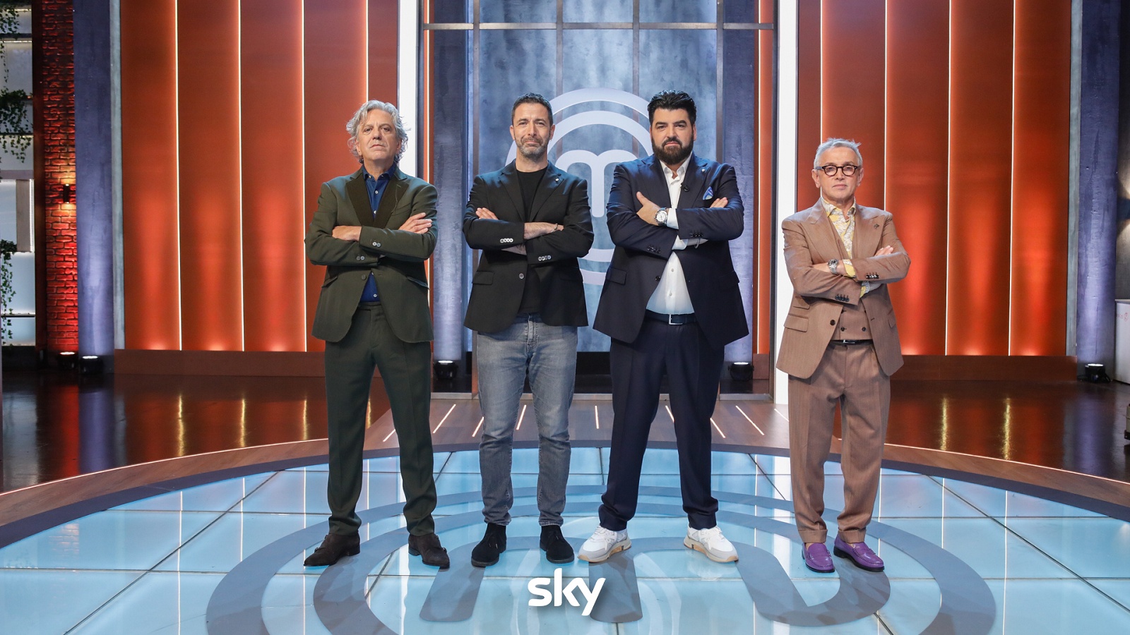 I giudici di MasterChef 14 con Pablo Trincia