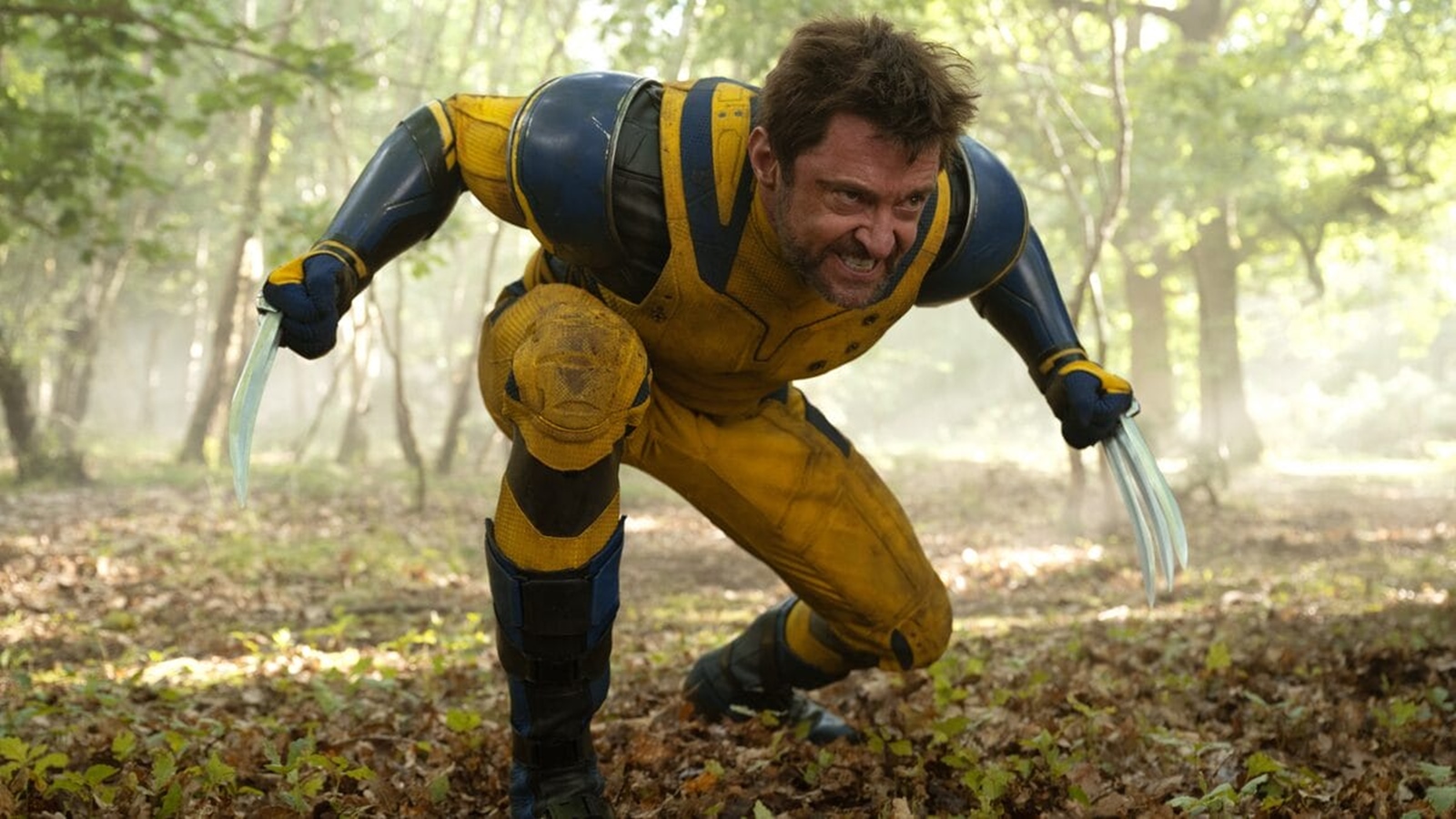 Hugh Jackman nel ruolo di Wolverine