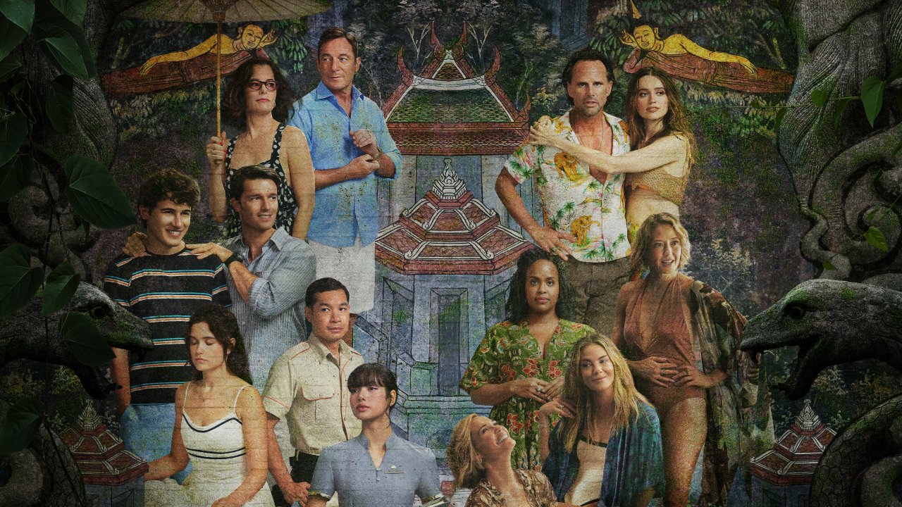 Un'immagine promozione della terza stagione di The White Lotus.