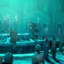 The Witcher: le sirene degli abissi: un frame del film