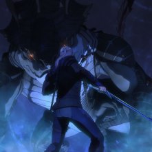 The Witcher: le sirene degli abissi: una sequenza del film