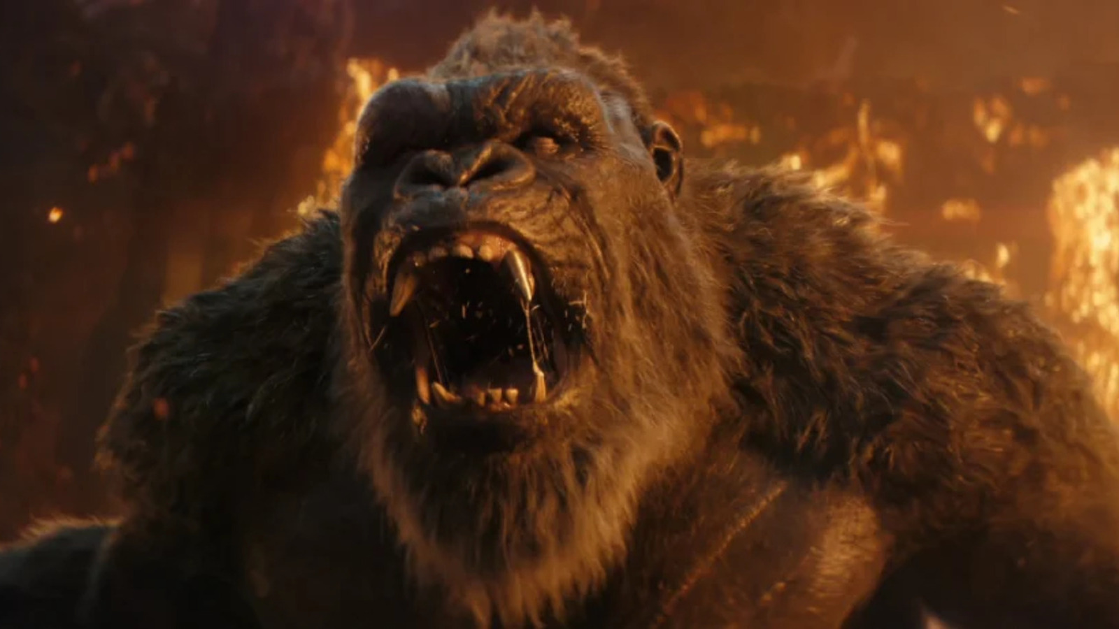 Immagine da una scena di Godzilla e Kong - Il Nuovo Impero.