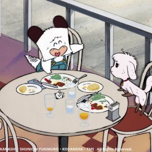 Hello! Spank. Il film. Le pene d'amore di Spank - Anna e Spank a pranzo