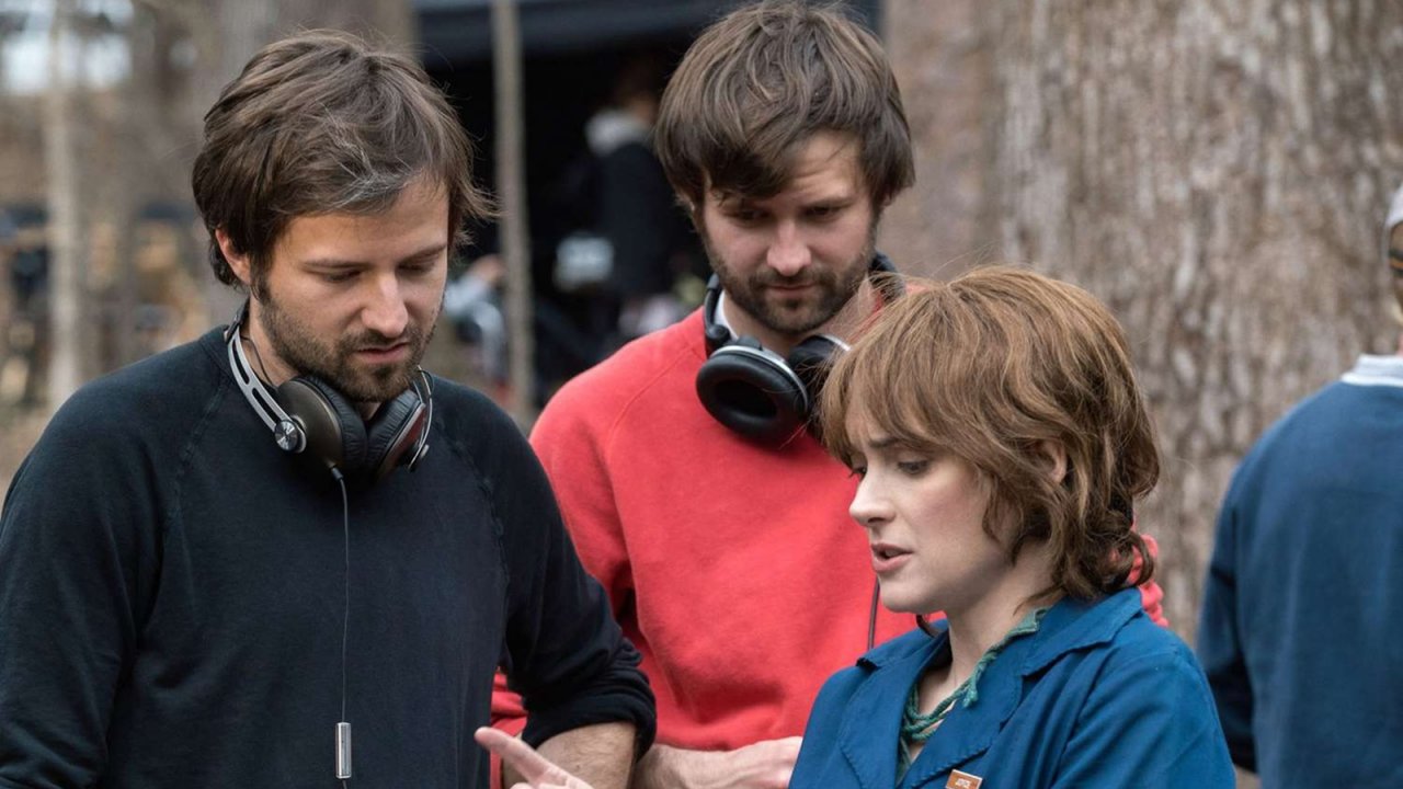 Una foto dei Duffer sul set di Stranger Things