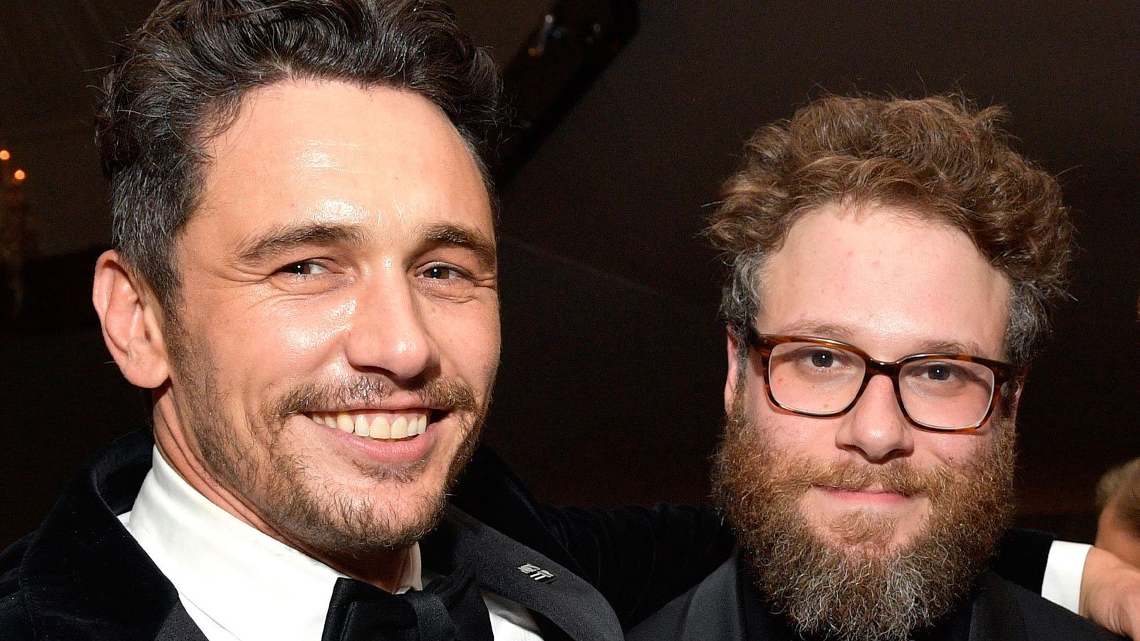 James Franco e Seth Rogen a un evento