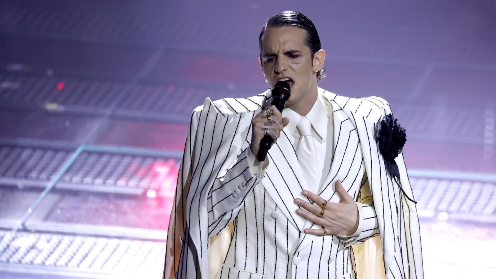 Achille Lauro a Sanremo 2025