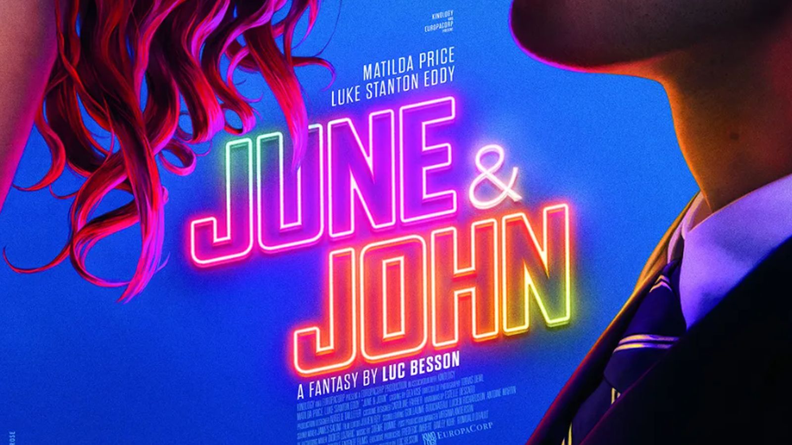 Un dettaglio del poster di June and John