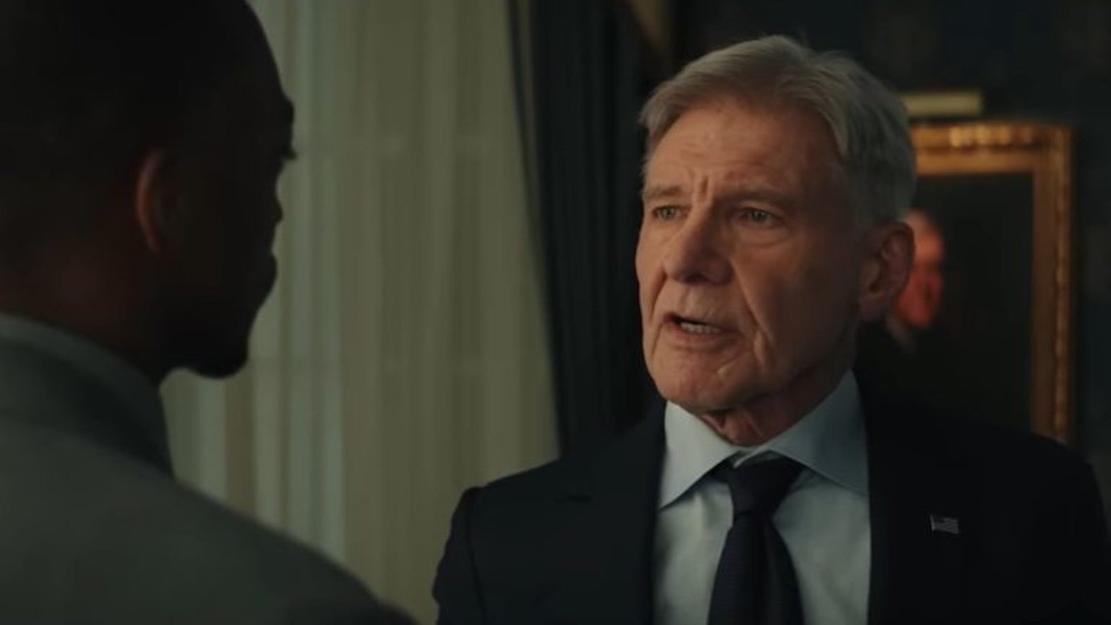 Harrison Ford in una scena di Captain America: Brave New World