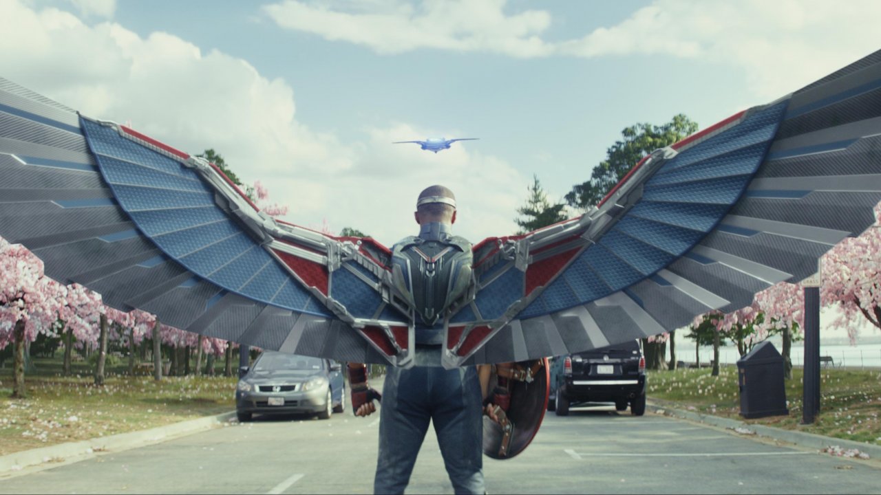Captain America spiega le sue ali