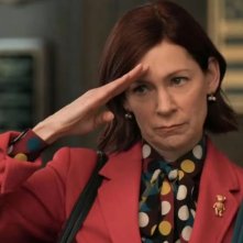 Elsbeth. Carrie Preston in una scena della serie.
