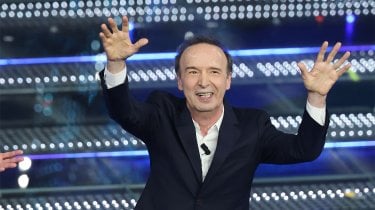 Roberto Benigni Sanremo 2025