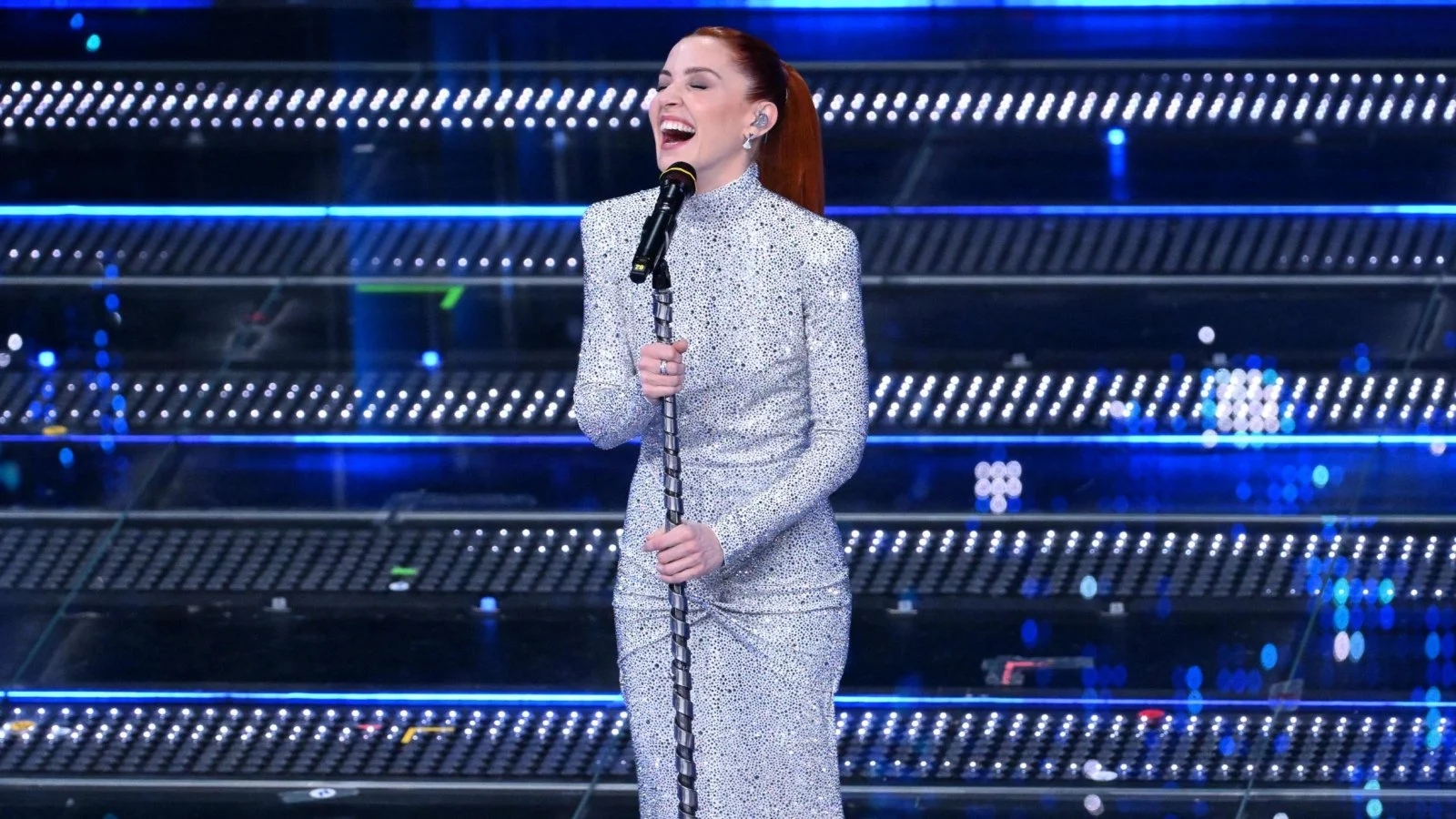 Noemi a Sanremo 2025 - foto ANSA